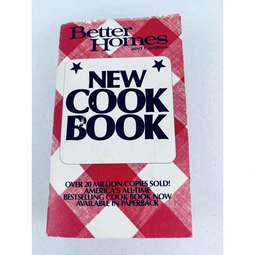 Better Homes And Gardens Cookbook Vintage‎ 1981 4th Printing Paperback Book